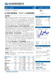 Q3营收保持增速，“双11”大促值得期待