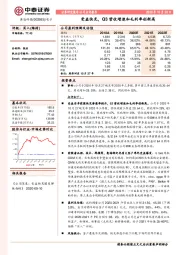 受益快充， Q3营收增速和毛利率创新高