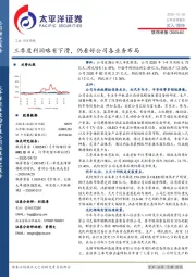 三季度利润略有下滑,仍看好公司各业务布局