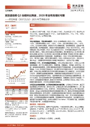 药石科技2020年三季报点评：发货波动致Q3业绩环比降速，2020年全年高增长可期