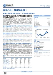 面板+光伏双重景气叠加，产品结构显著优化