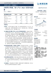 业绩符合预期，核心产品20Q4有望加速放量