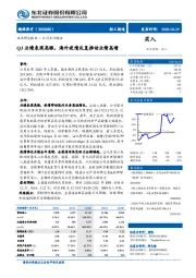 Q3业绩表现亮眼，海外疫情反复推动业绩高增