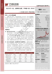 季报点评报告:技术水平一流,业绩增长显著,市场窗口进一步打开