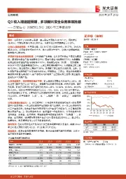 2020年三季报点评：Q3收入增速超预期，多项新兴安全业务表现抢眼