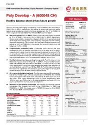 Healthy balance sheet drives future growth