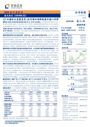 Q3业绩环比显著复苏，拟定增加码新能源车核心材料