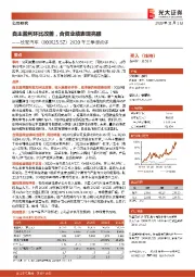 2020年三季报点评：自主盈利环比改善，合资业绩表现亮眼