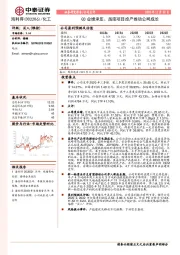 Q3业绩承压，越南项目投产推动公司成长