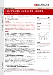 帝欧家居点评报告:大客户订单短期波动拖累Q3表现,静待修复