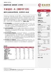 股价已反映毛利率风险；良好的买入机会