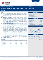 重大事项点评：破除煤炭指标瓶颈，异地扩张助力煤化工龙头再出发