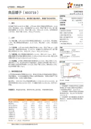 高端休闲零食龙头企业，盈利能力稳步提升，渠道扩张仍有空间