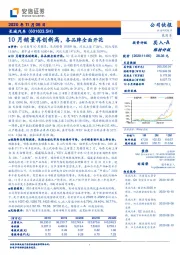 10月销量再创新高,各品牌全面开花