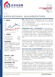 高端装备+材料双轮驱动，股权收益增量弹性开始体现