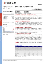 公司首次覆盖报告：布局核心赛道，国产替代前景可期