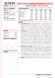 国际龙头产能投放，尽享行业巨大空间