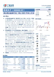 推出股权激励计划，确立2021年收入目标