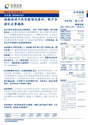 短期波动不改长期坚定看好，新产品梯队次第铺陈