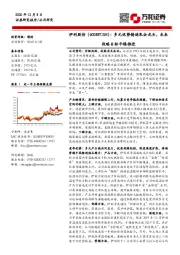 多元优势铸造乳企龙头，未来战略目标平稳推进