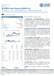 首次覆盖优于大市：打印复印耗材龙头，CMP抛光垫有望放量