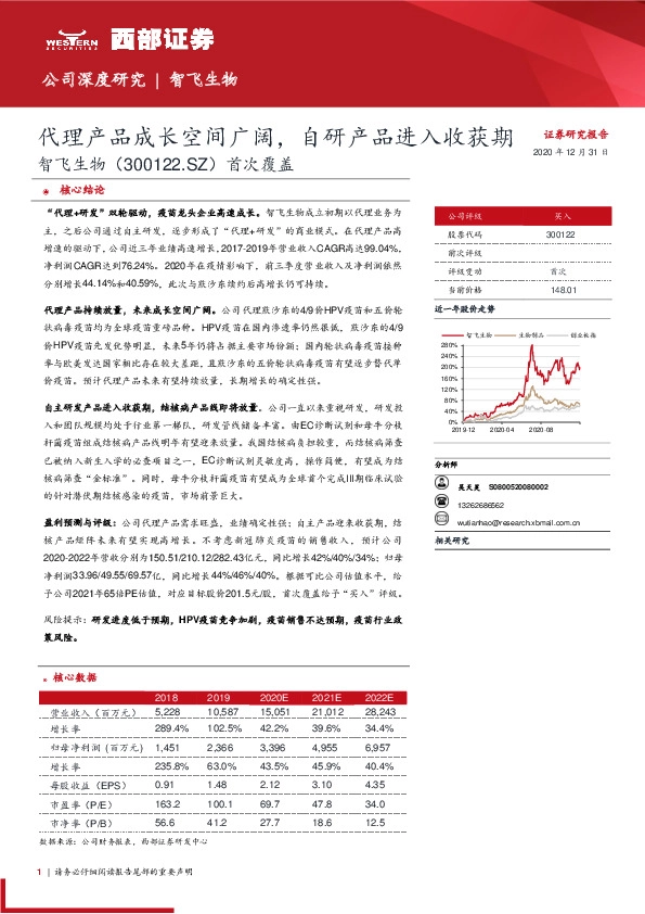 首次覆盖：代理产品成长空间广阔，自研产品进入收获期