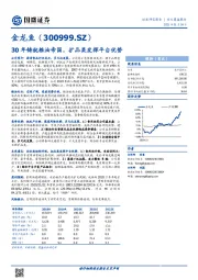 30年铸就粮油帝国，扩品类发挥平台优势