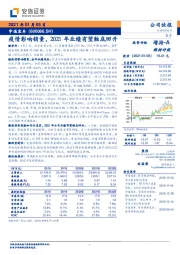 疫情影响销量，2021年业绩有望触底回升