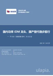 深度报告：国内功率IDM龙头，国产替代稳步前行