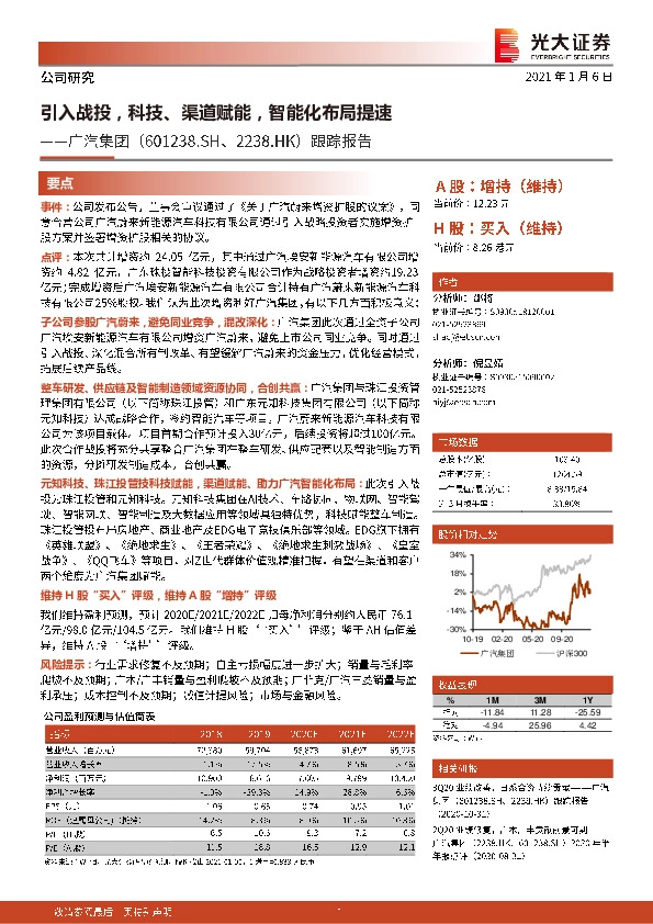 跟踪报告：引入战投，科技、渠道赋能，智能化布局提速