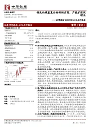 公司点评报告：领先的碳基复合材料供应商，产能扩张促增长