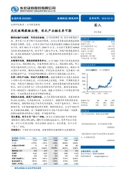 光伏玻璃提振业绩，优化产业链未来可期
