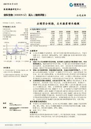 业绩符合预期,生长激素增长稳健