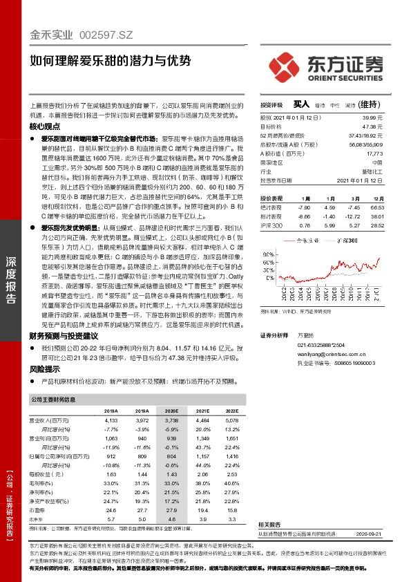 如何理解爱乐甜的潜力与优势