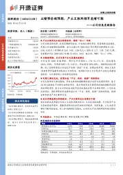 公司信息更新报告:业绩预告超预期,产业互联网领军高增可期