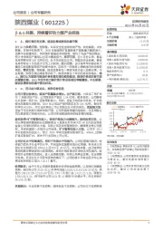 β&α共振，持续看好动力煤产业明珠