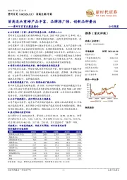 贵州百灵首次覆盖报告：苗药龙头重磅产品丰富,品牌推广强，创新品种叠出