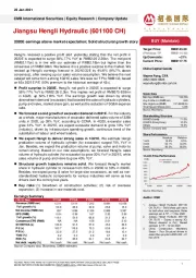 2020E earnings above market expectation; Solid structural growth story