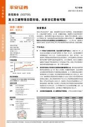 发力工建等项目型市场，未来百亿营收可期