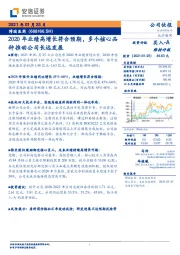2020年业绩高增长符合预期,多个核心品种推动公司长远发展