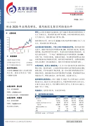 预告2020年业绩高增长，国内跟踪支架空间快速打开