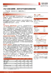 跟踪研究之二：20Q4业绩大超预期，高空作业平台租赁业务稳步增长