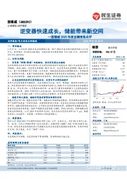 固德威2020年度业绩预告点评：逆变器快速成长，储能带来新空间