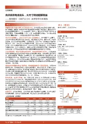 投资价值分析报告:光伏高效电池龙头,大尺寸将迎超额收益