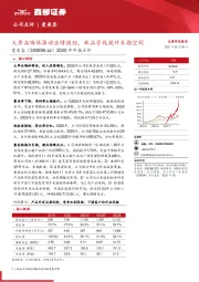 2020年年报点评：大单品嗨体推动业绩强劲，新品管线提升长期空间