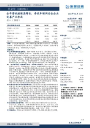 全年营收继续高增长，参设车联网安全企业完善产业布局