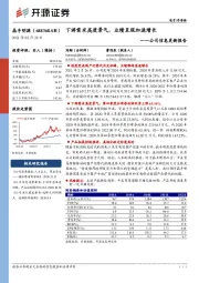 公司信息更新报告：下游需求高度景气，业绩呈现加速增长