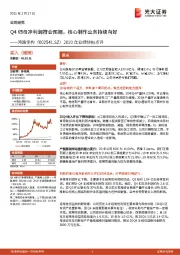 2020年业绩快报点评：Q4归母净利润符合预期，核心制作业务持续向好