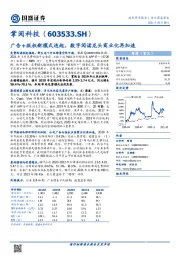 广告+版权新模式迭起，数字阅读龙头商业化再加速