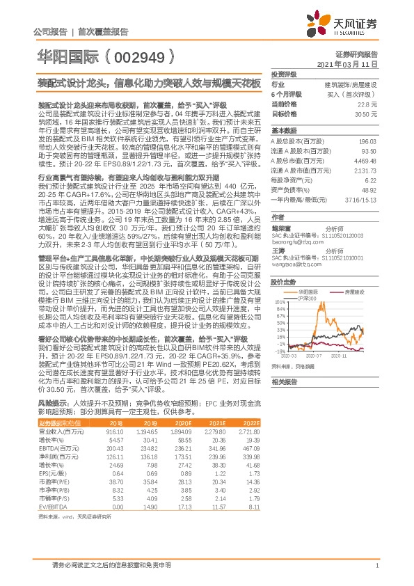 装配式设计龙头，信息化助力突破人效与规模天花板